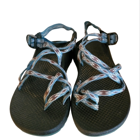 Chaco Shoes - SIZE 8 CHACO Z Boulder X2 Classic Boost Teal Diamond Sport Sandals Women's